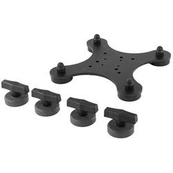 Tough-Mag 48 mm 4-Point Magnetic Mounting Base