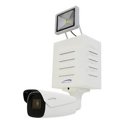 Digital Deterrent® Alert Box with Built-in Flood Light and 4MP IP Bullet Camera