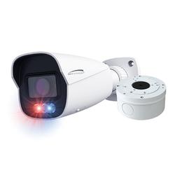 4MP IP Bullet Camera with AI, Audio, and Visual Deterrent