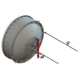 3.600 - 4.200 GHz 10 ft Sentinel® Super High XPD Antenna, CPR229G Flange