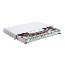 1U UniRack2 OM4 MM with 12 LC-Duplex Connectors