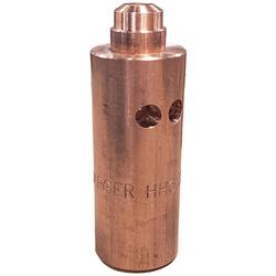 HammerHead Ground Rod Clamp, 1/2 in Copper-Bonded, #6 Solid - #4 Solid, 1 Conductor