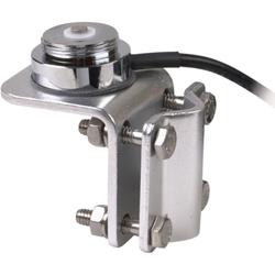 Mirror Bracket Mount with 17 ft RG-58/U Cable and Mini-UHF in Chrome