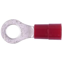 Ring Terminal,Vinyl ,8 gauge,5/16" stud/25 pk