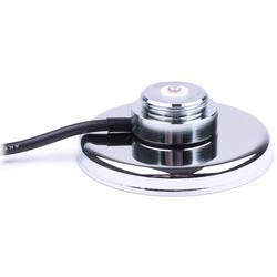 0 - 1000 MHz Mini Magnetic Mount with 12 ft RG-58/U and Mini-UHF in Chrome