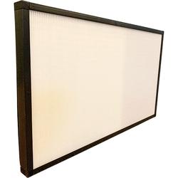 21.5 x 36 x 1-7/8 in Merv 14 Filter, Black Plastic Frame