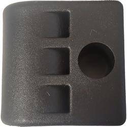 Dual 1/2 in Coax Hanger Block for 3/8 in or M10 Threaded Rod