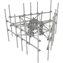G22HDX High Capacity 3-Sector Monopole Frame, 2-7/8 in OD x 12.5 ft Face