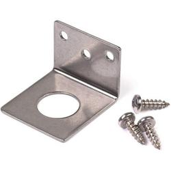 3/4 in Hole L Bracket, Chrome