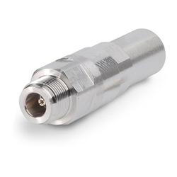 N Female Positive Stop™ for 1/2 in HELIAX® AL4RPV-50, LDF4-50A, and HL4RPV-50 Cable