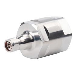 N Male Positive Stop™ Straight Connector for 1-5/8 in HELIAX® Cable