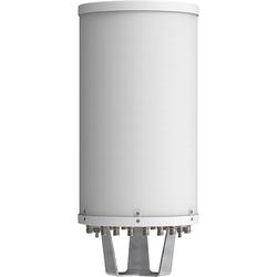 Outdoor Multiband Small Cell Antenna with 18x 4.3-10 Female Connectors, 360 Deg Horizontal Beamwidth, Fixed Tilt