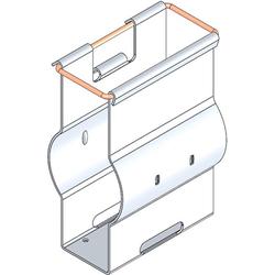 Stainless Steel Clip Hangers for 7/8 in Braided Coaxial Cable - 10 Pack - No Hardware Included
