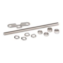 Stainless Steel Hardware Kit (3/8 in x 12 in Threaded Rod)