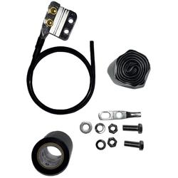 Standard Copper Ground Kit for 3/8 in DIA Braided Coax Cables