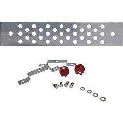 1/4 x 2.5 x 12.5 in Tinned Copper Ground Busbar