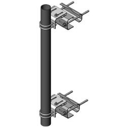 Universal Sliding Pipe Mount Kit for 4-1/2 in OD x 63 in Pipe