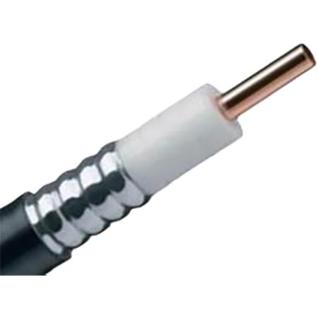 1/2 in Foam PE Dielectric Coax Cable with Black UV Resistant Jacket, 500 ft