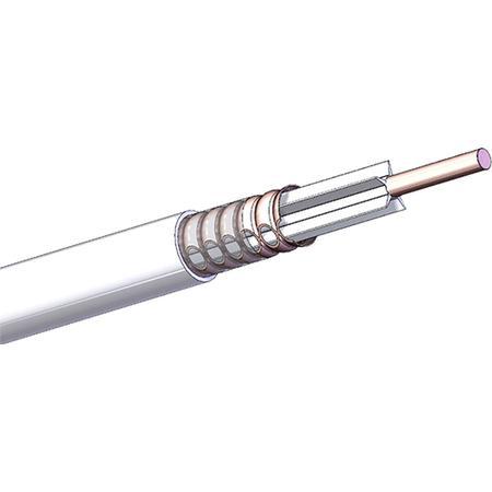 1/2 in RADIAFLEX® RCA12 Plenum Cable with White Jacket