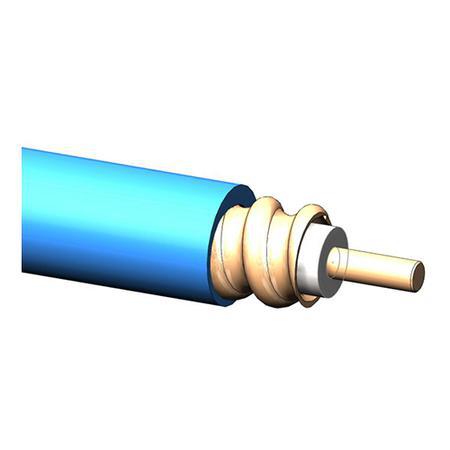 1/4 in CELLFLEX® Superflexible Plenum Foam Dielectric Coax Cable with Blue Jacket
