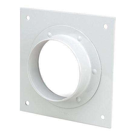 1-Port Entrance Panel with 4 in DIA Hole, Gray
