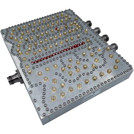 1 W -153 dBc Indoor Quadraplexer with 4.3-10 Female Connectors