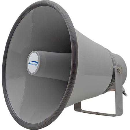 10.5 in 8 Ohm 60 W Weatherproof PA Horn Speaker with 70/25 V Transformer