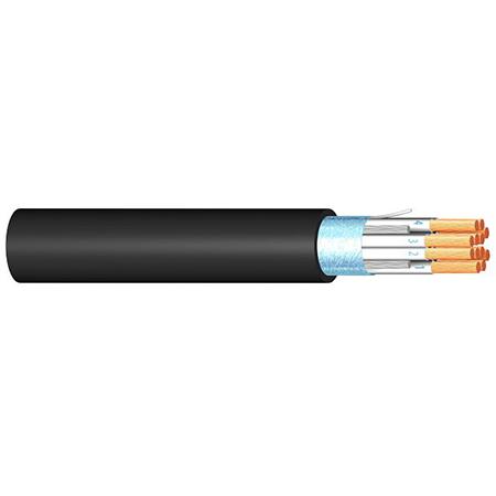 12 x 8 AWG RQRQ Multi-Core Flame Retardant Power Cable, Black and Red Conductors