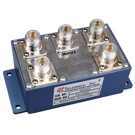 400-512 MHz 4-Way Splitter w/ N Females