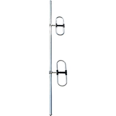 138 - 174 MHz 7.6 dBi Omni Broadband 2-Dipole Antenna with 4.3-10 Female Connector