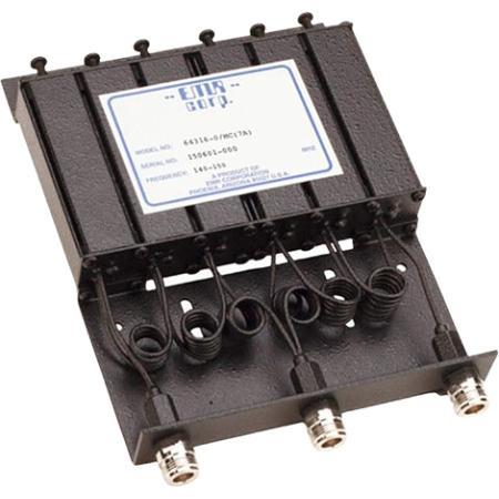 140 - 150 MHz Mobile Antenna Duplexer with N Female Connectors, Black