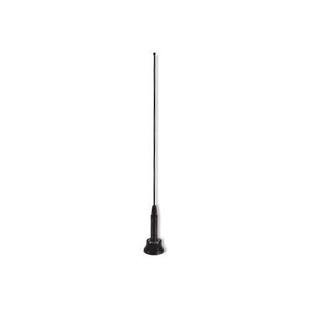 150 - 170 MHz 2 dBi 1/4 Wave Antenna with Spring, Black