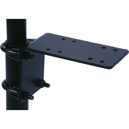 6 in Rack to Post Platform for Radios, Printers