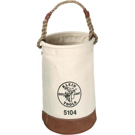 Canvas utility bucket, 17" x 12"