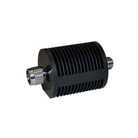 25 W 20 dB DC - 6 GHz RF Attenuator with N Male - N Female Connectors