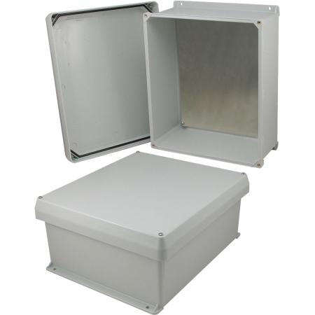 Weatherproof Industrial Enclosure w/ Corner Screws