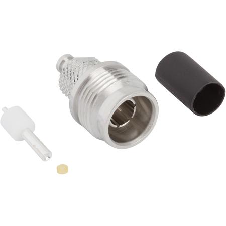 2.2-5 Straight Solder Female in White Bronze