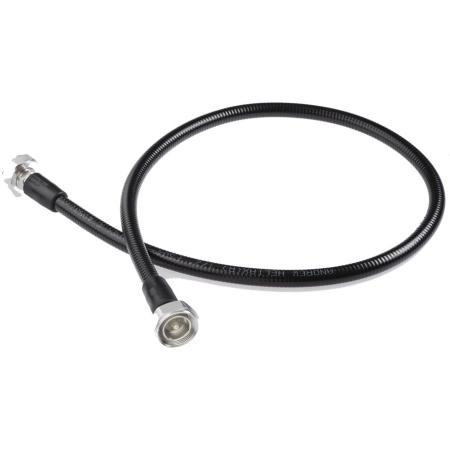 35 ft LDF4-50A HELIAX® SureFlex® Cable Assembly with 4.3-10 Male - 7/16 DIN Male Connectors