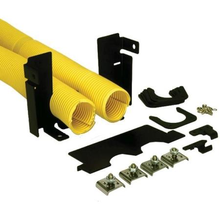 Dual 2in FlexTube Attach, 4x4in (2)10ft