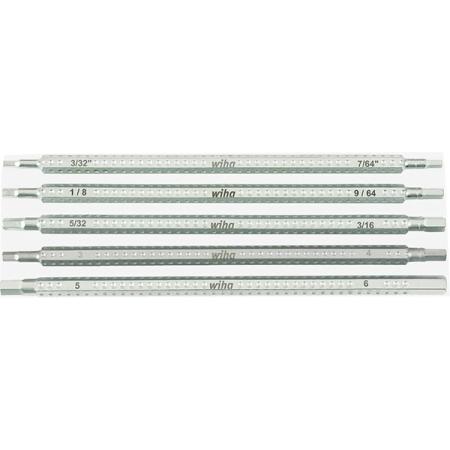 Drive-Loc VI Hex Blade 5 Pc Set