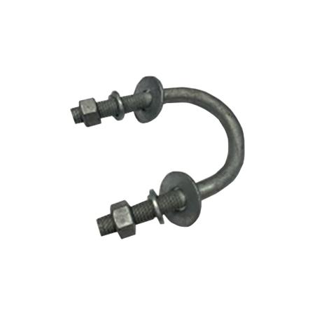 5/8 x 4-5/8 x 6-1/2 in Galvanized U-Bolt