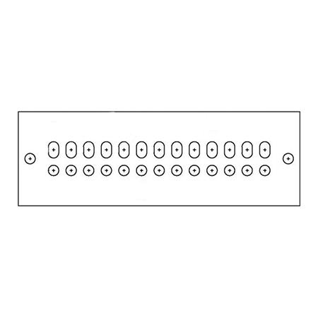 1/4x2x10 Universal Ground Bar 