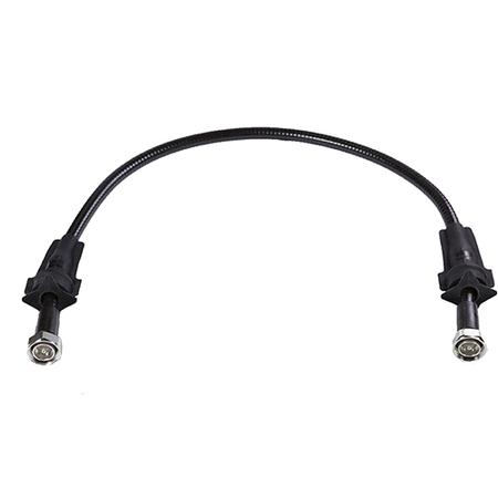 3 ft FSJ1-50A HELIAX® SureFlex® Cable Assembly with 4.3-10 Male - 4.3-10 Male Connectors