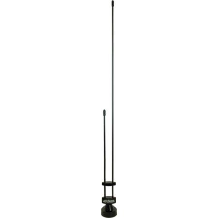 150 - 174, 380 - 520, 762 - 870 MHz Flexi-Whip Tri-Band Roof Mount Antenna