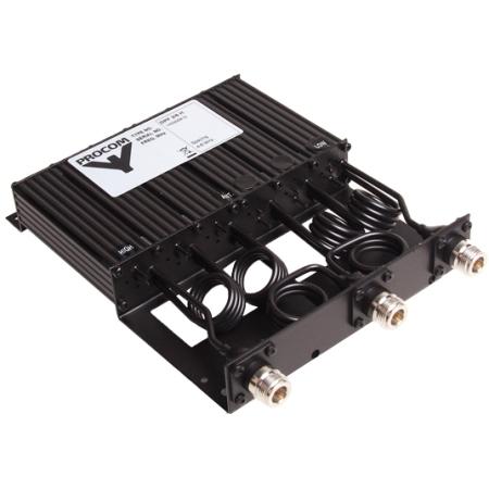 PROCOM 138-156 MHz 6-cavity duplex filter 4-6 MHz