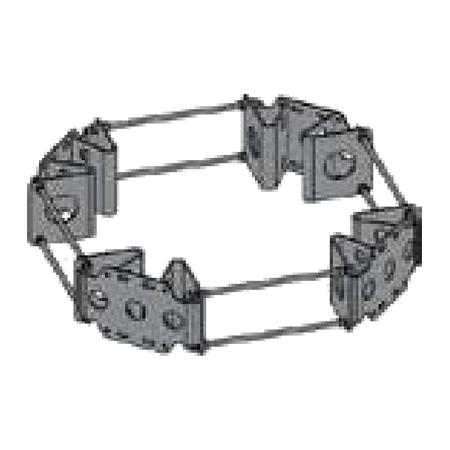 MD Quad Collar Fits 14 IN-44 IN OD Pipes