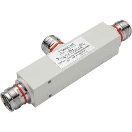 340 – 6000 MHz 10 dB Tapper in White, 4.3-10 Female, Trimetal, Indoor / Outdoor