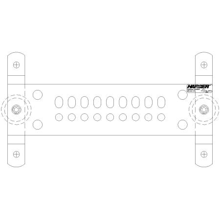 1/4"x3"x12" Ground Bar