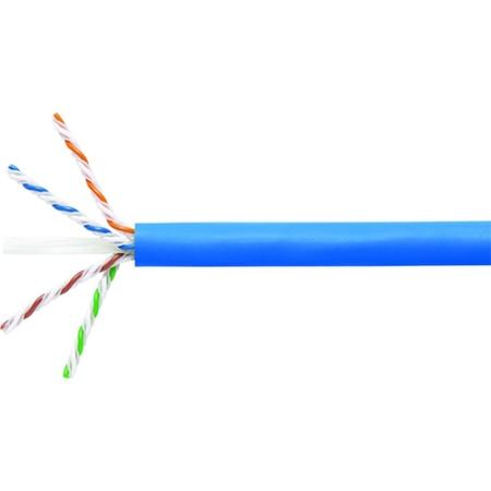 Cat 6A U/UTP, blue, 4 pair count, 1000'