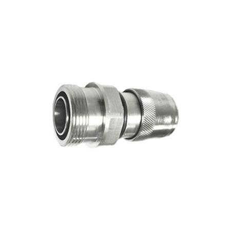 CONNECTOR, 50 Ohm, DIN FEMALE, 1/2 SUPERPLEX